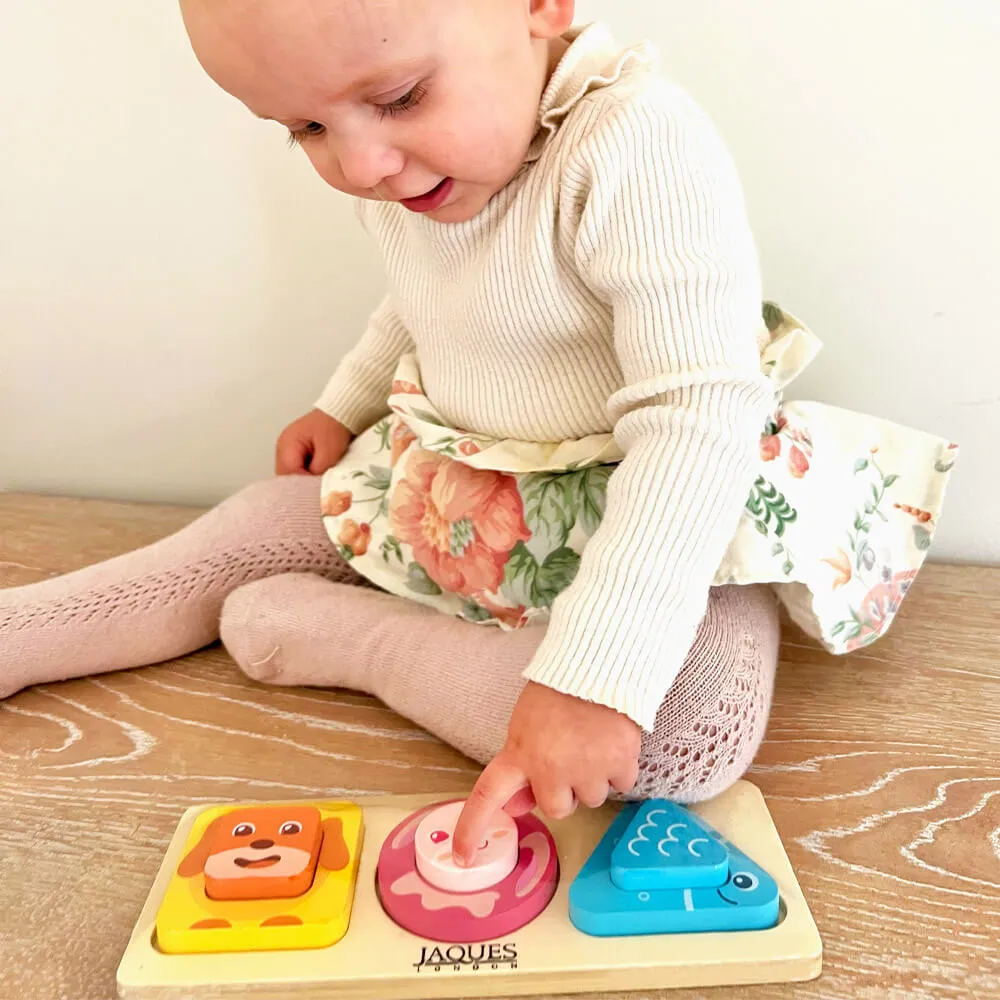 Pet Shape Puzzle - Montessori Toy for Kids