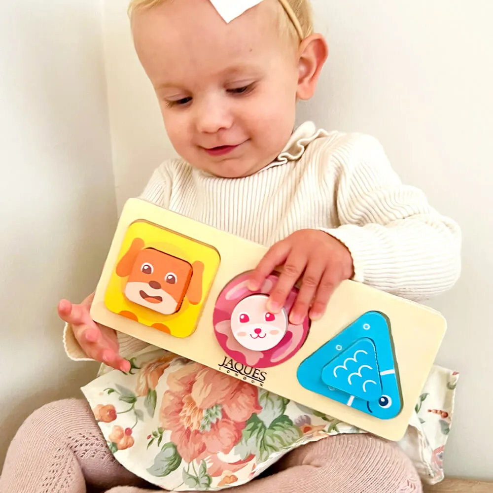 Pet Shape Puzzle - Montessori Toy for Kids