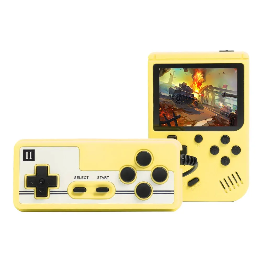 Retro Portable Mini Handheld Video Game Console 8 Bit 3.0 Inch Color LCD Kids Color Game Player Built in 500 Games