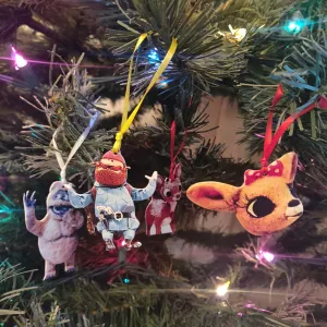 Rudolph & Island of Misfit Toys ORNAMENTS