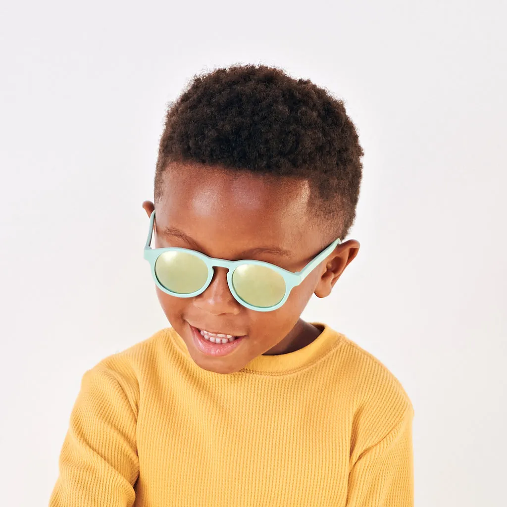 Seafoam Blue Keyhole | Seafoam Polarized Mirrored Lens
