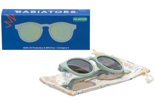 Seafoam Blue Keyhole | Seafoam Polarized Mirrored Lens