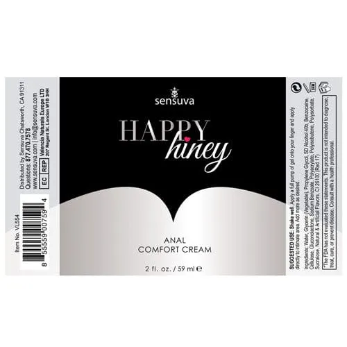 Sensuva - Happy Hiney Anal Comfort Cream