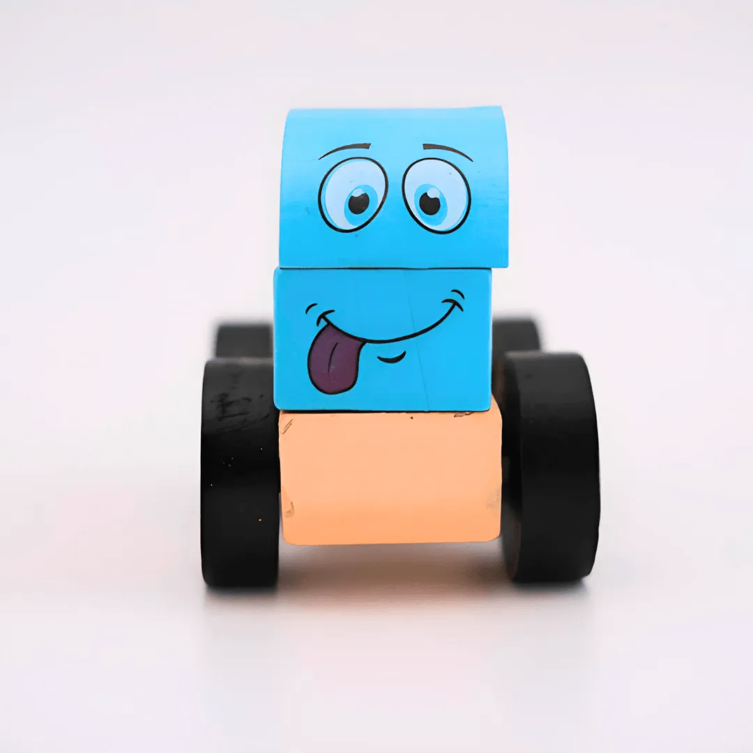 Small Wooden Play Kids Toys-Cement Truck