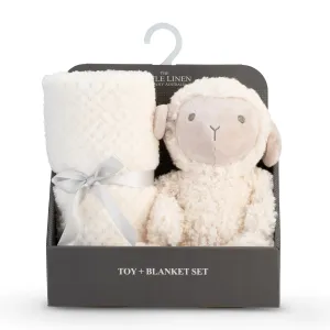 Soft Plush Baby Toy & Blanket - Farmyard Lamb