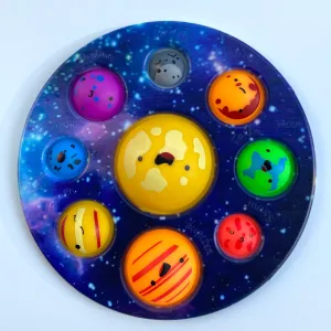 Solar System Planets Pop-It Fidget Toy