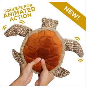 Tall Tails 10" Animated Sea Turtle Dog Toy