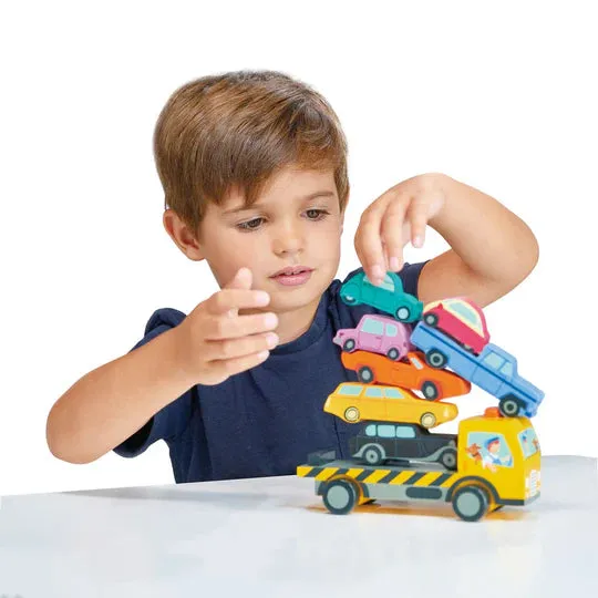 Tender Leaf Toys-Stacking Cars