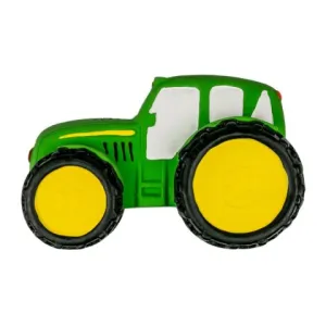 Territory Green Tractor Latex Squaker Dog Toy (6")