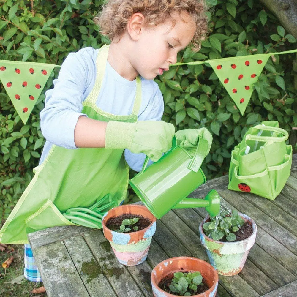 Wooden Gardening Tools with Bag
