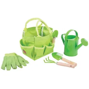 Wooden Gardening Tools with Bag