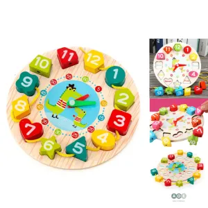 Wooden Seton Clock Toy