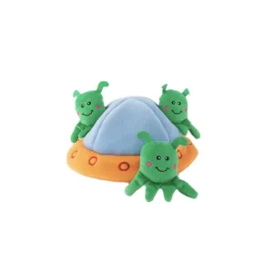Zippy Paws Burrow Aliens in UFO