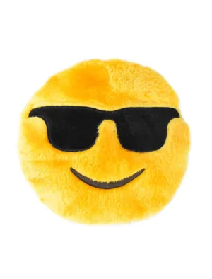 ZippyPaws Squeakie Emojiz Cool Dude Dog Toy
